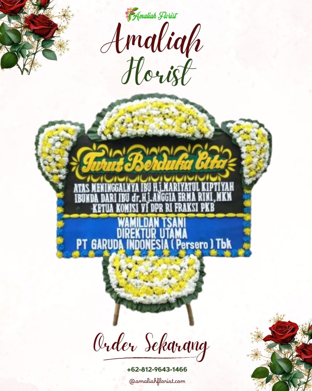 Papan Bunga Duka Kradenan